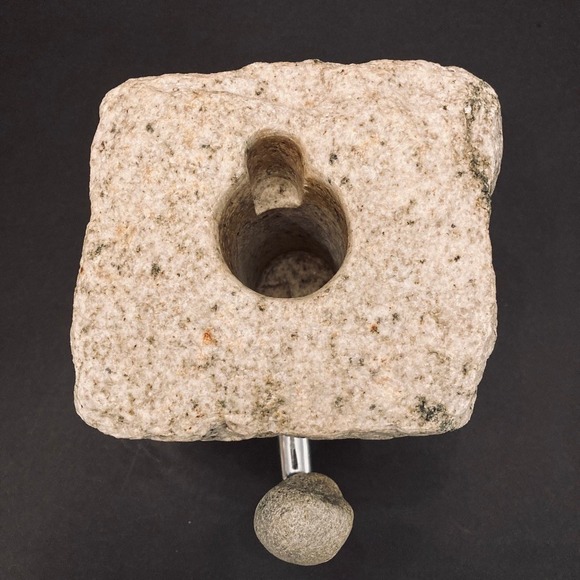 Funky Rock Designs Granite Stone & Stainless Steel Tap Beverage Liquor Dispenser - Picture 4 of 14